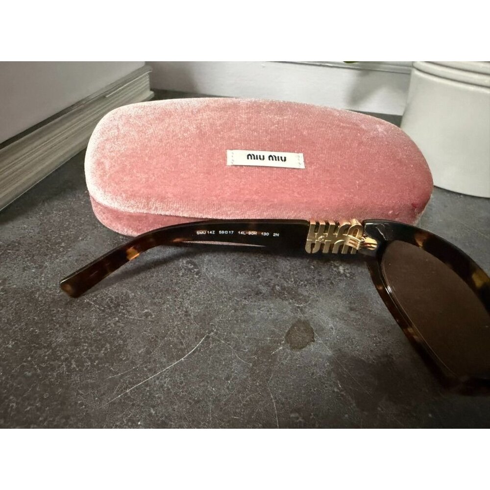 MIU MIU Glimpse D-frame acetate sunglasses - image 8
